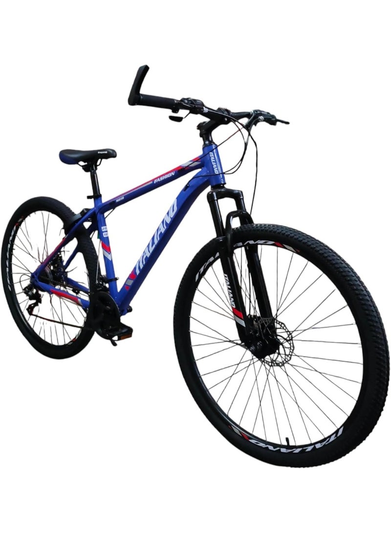 Italiano M216 29 Inch Hardtail Mountain Bike ,Steel Frame, 21 Speed, Disc Brakes, Durable Performance Bicycle - With 1 Year Abu El Goukh And Maxlerz Warranty - Image 5